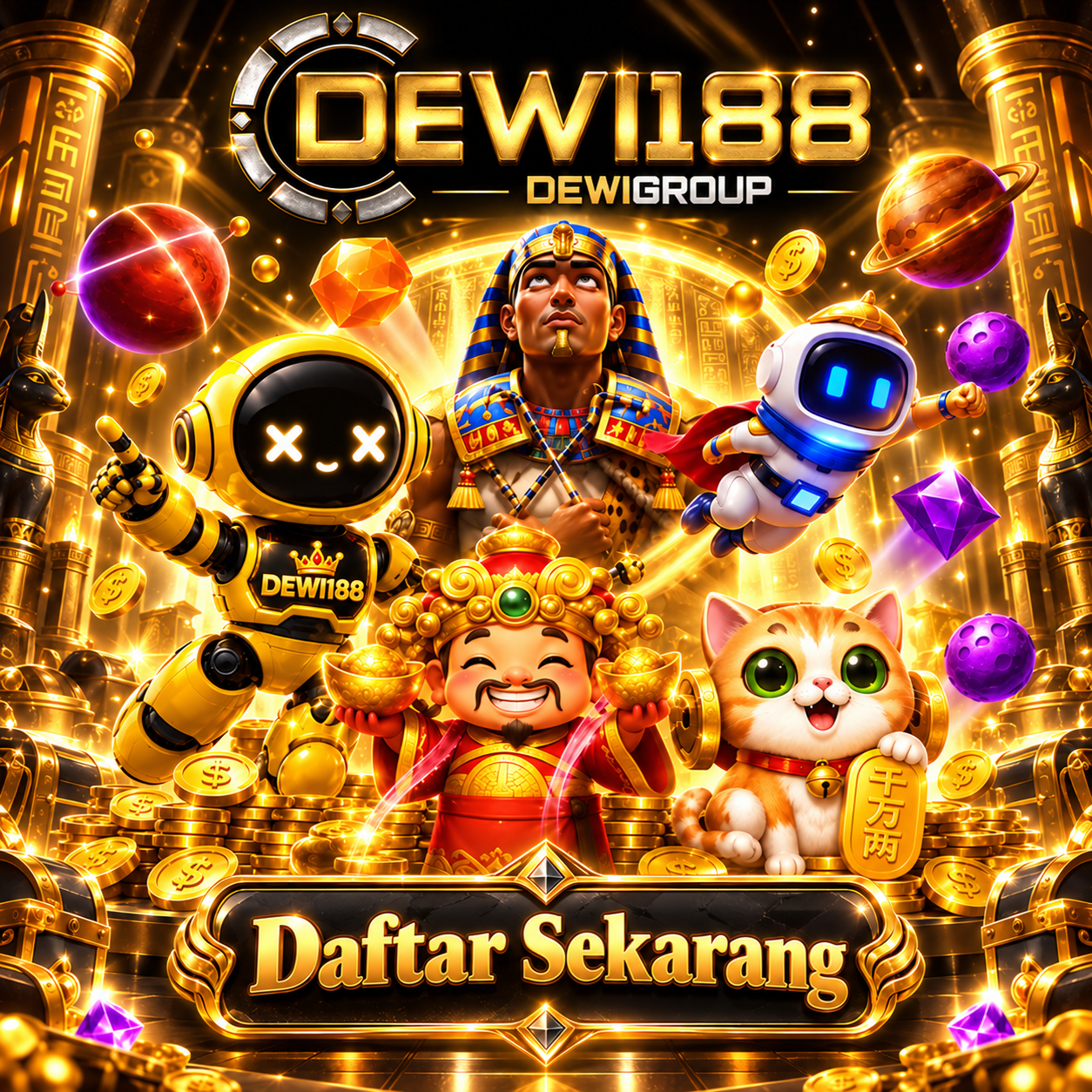 Banner game online DEWI188